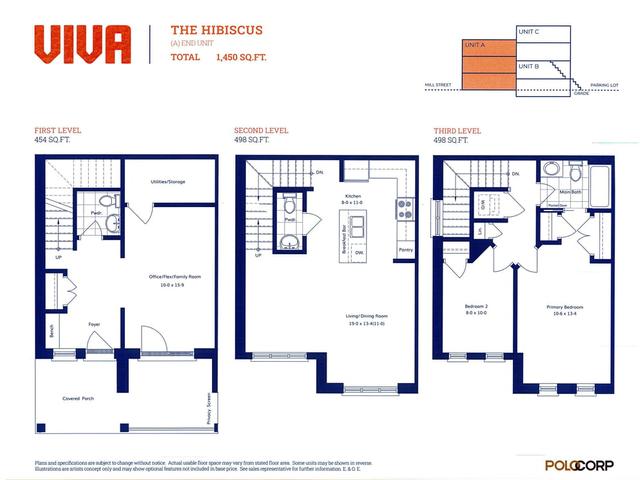 The Hibiscus End Unit