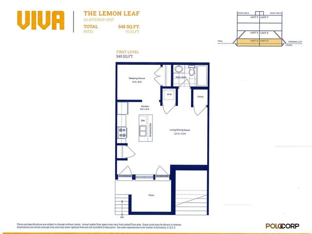 The Lemon Leaf Interior Unit
