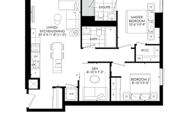 801 sq. ft.