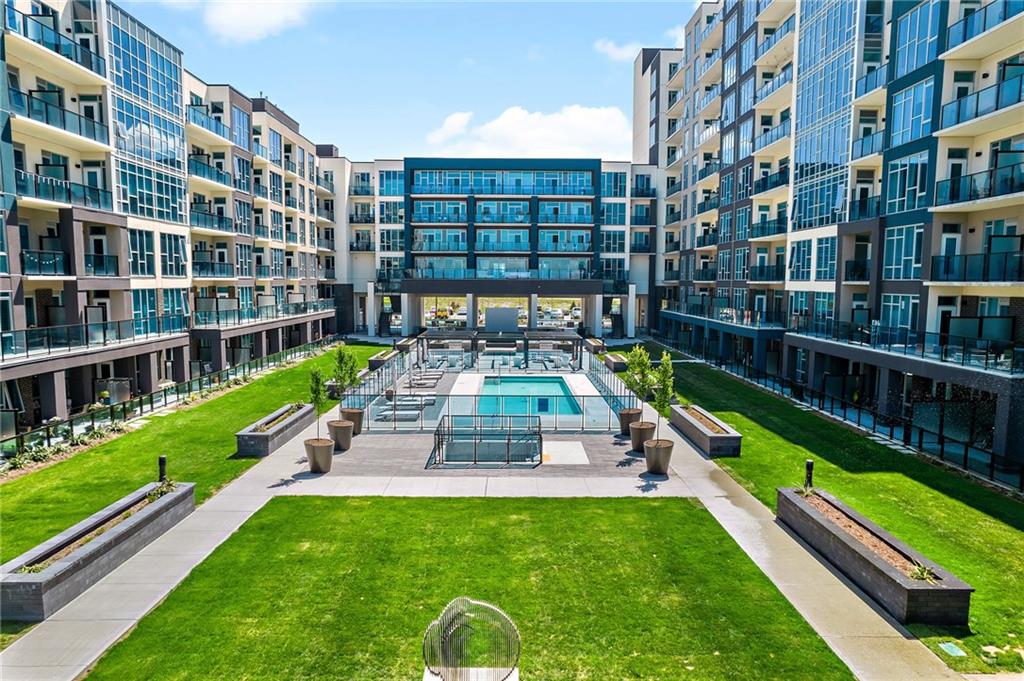 A condo with shared amenities