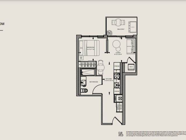 JR 1 BR 407 (Balcony)