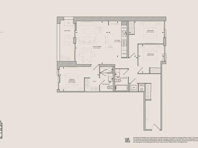3BR 1168 (Balcony)