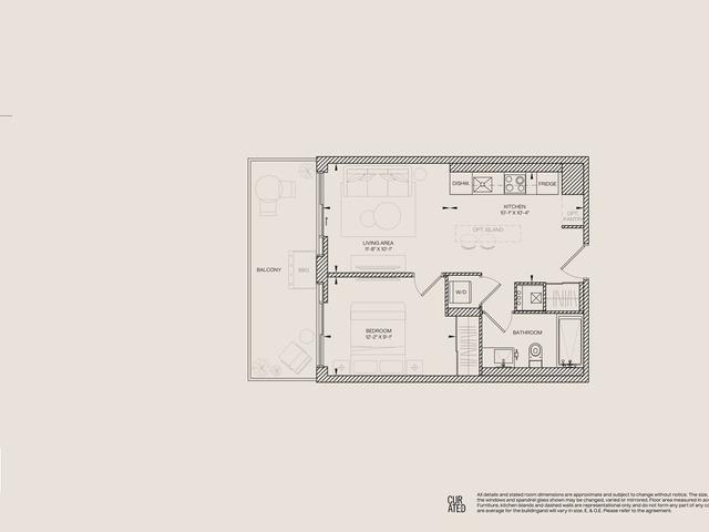 1BR 512(Balcony)