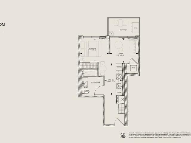 JR 1 BR 452 (Balcony)