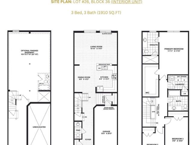 Lot 26, Block 36 Interior Unit