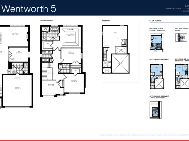 36' Wentworth 5 Elev A,B,C