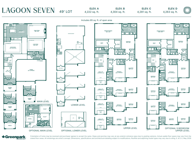 49' Lagoon Seven (4 Bedroom)