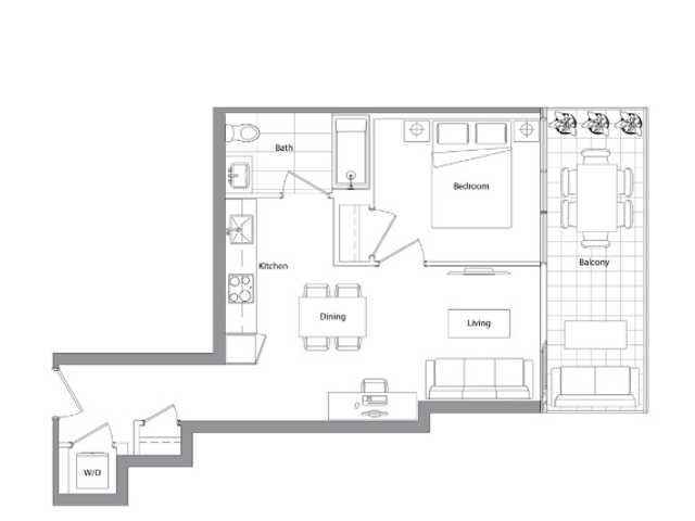 1B+ Study (17/F–59/F) Lower Typical Tower B