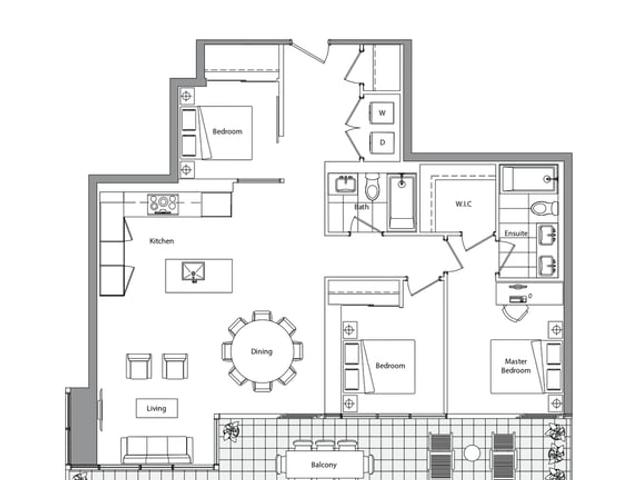 3B (61/F - 68/F) Upper Canada House Collection