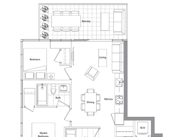 2B (17/F–59/F) Lower Typical Tower B