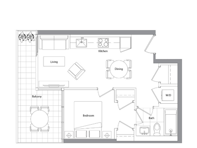 1B (17/F–59/F) Lower Typical Tower B