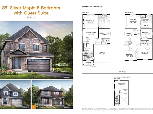 Silver Maple - 5 Bedroom W/ Guest Suit (A)