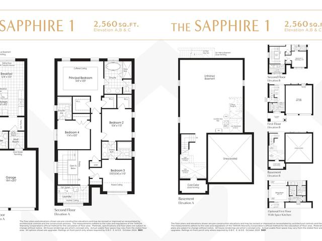 38' The Sapphire 1 A,B,C