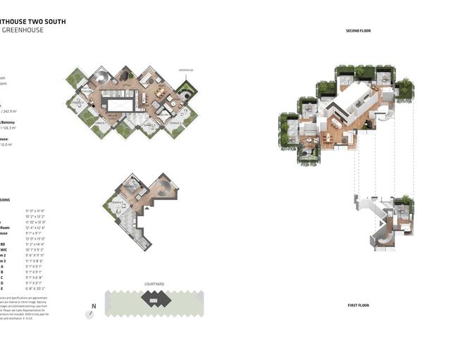 View of Cozy Penthouse ~ Heated Pool/3 Hot tubs/Gym - Airbnb