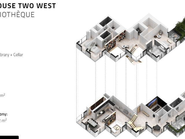 WEST PENTHOUSE -LA BIBLIOTHEQUE