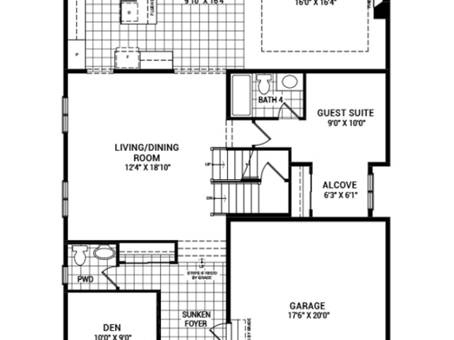Quinton w/Guest Suite - (A)