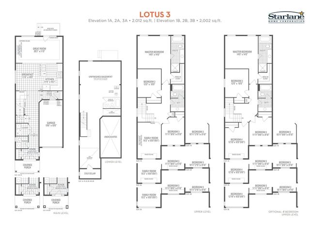 Lotus 3 - 4 Bed