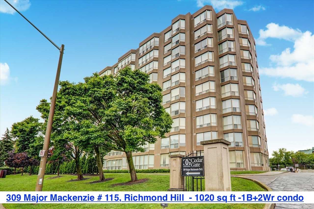 115 309 Major Mackenzie Dr E, Richmond Hill Terminated, N5748027