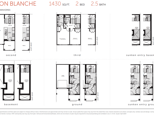 BACK2BACK TOWNHOMES - 11-114 Maison Blanche