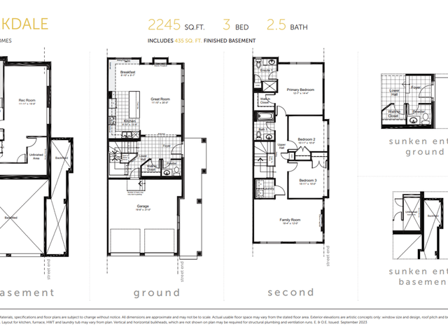 Birkdale (Three bed) - (Corner Unit)