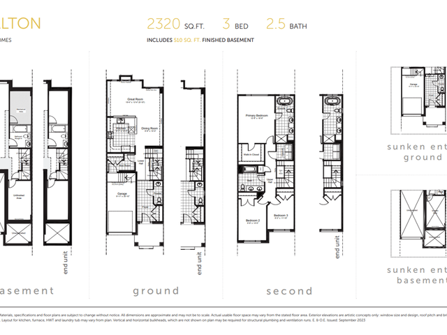 Walton - (End Unit)