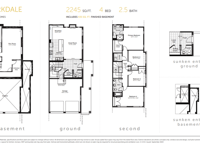 Birkdale (Four bed) - (Corner Unit)