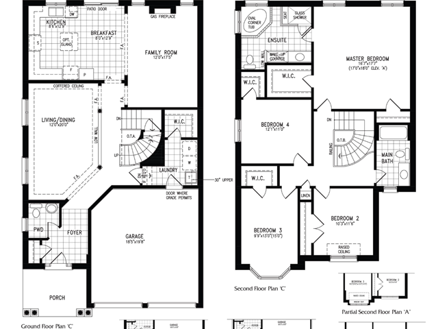 Windsor - Elev. B Plan