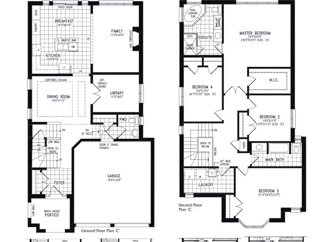 Warrington - Elev. C Plan