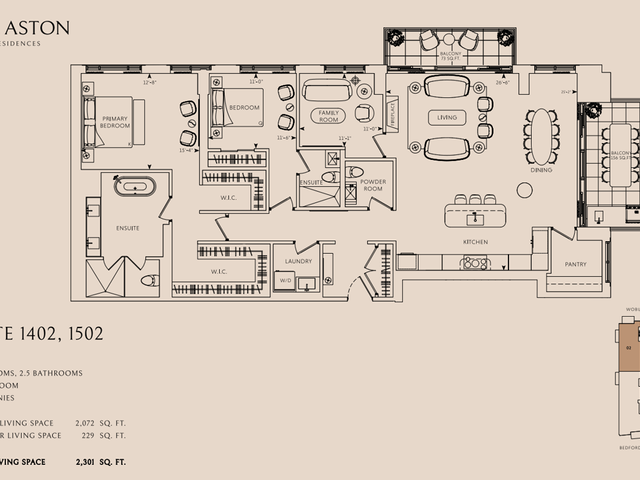 Suite 1402, 1502 Floors 14-15