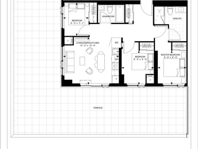 3-D1 (Theatre District Residence)