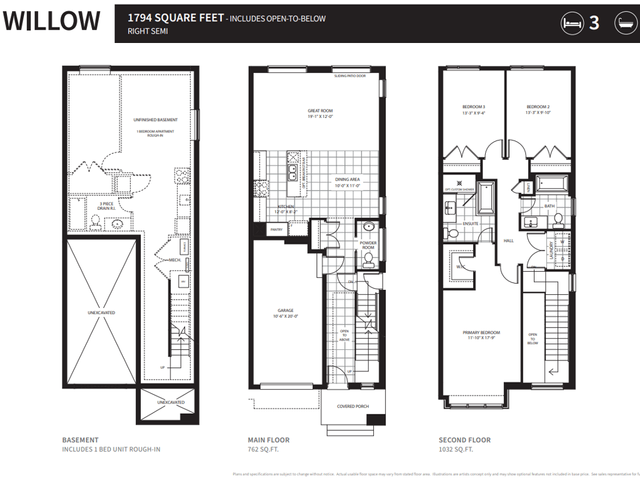 THE WILLOW (SEMI-DETACHED)