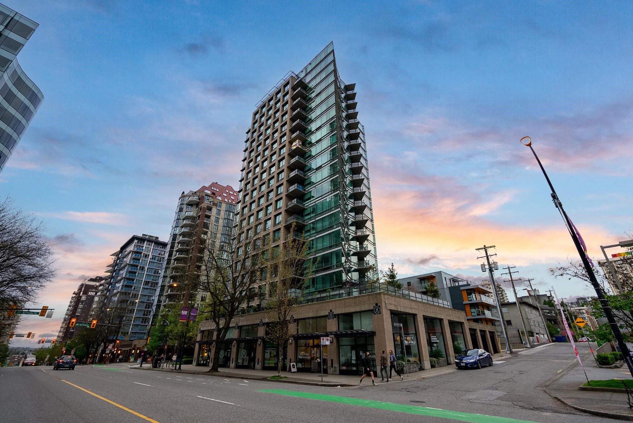 1202 1003 BURNABY STREET, Vancouver Terminated, R2702930 Condos.ca