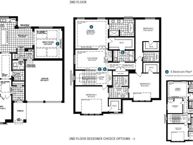 The Goldcrest Loft with Secondary Suite