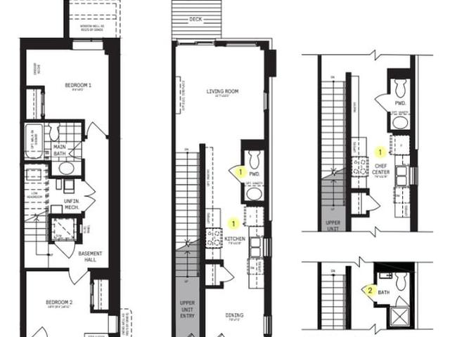 Lot 4.01A Lower Residence Plan 1E