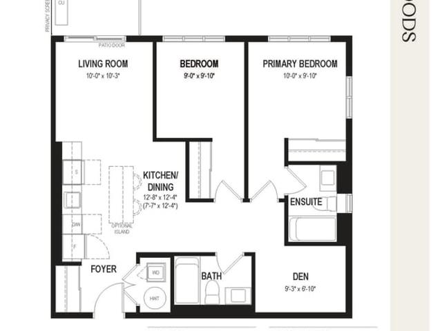 2 Bed Den 2B