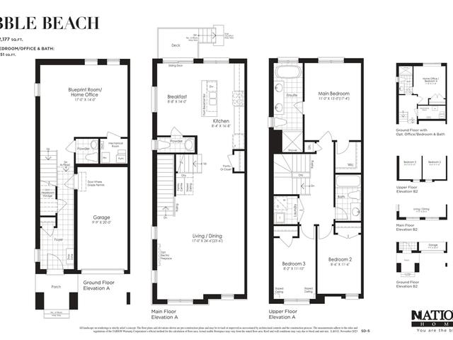 The Pebble Beach (Elevation B2)