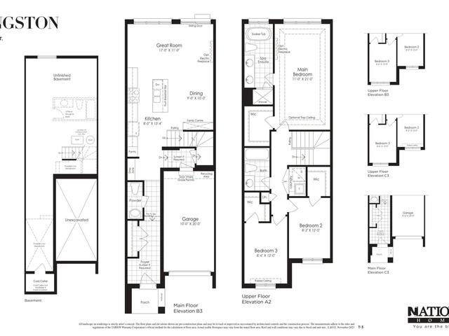 The Kingston - Elevation B3 and C3 