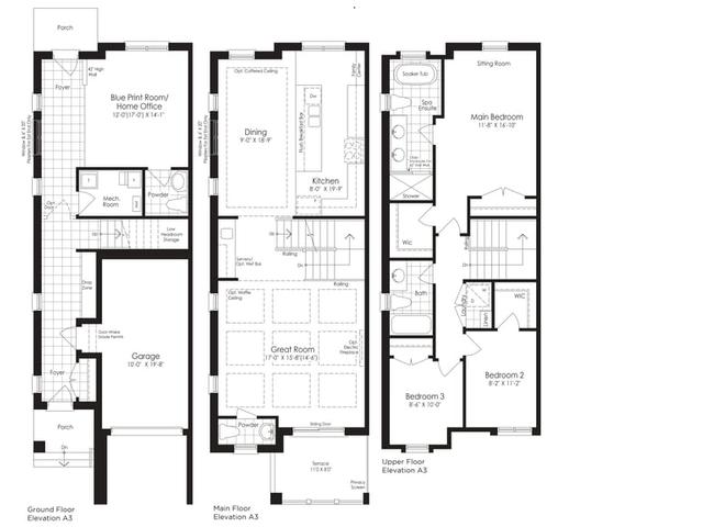 THE ELLERSTON - Elevation A