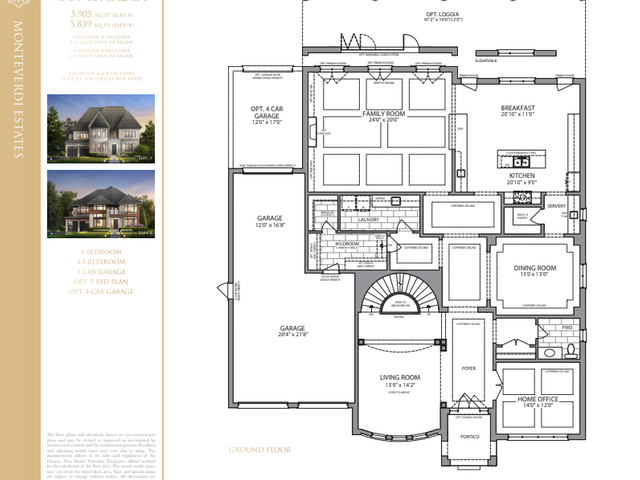 Lombardia - Elevation A, B