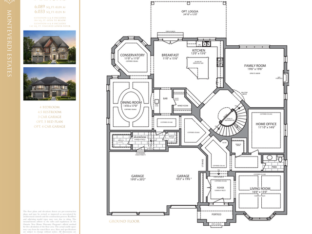 Marche - Elevation A, B