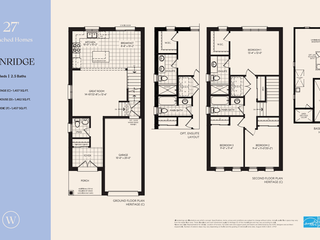27' Sunridge - C,D,F