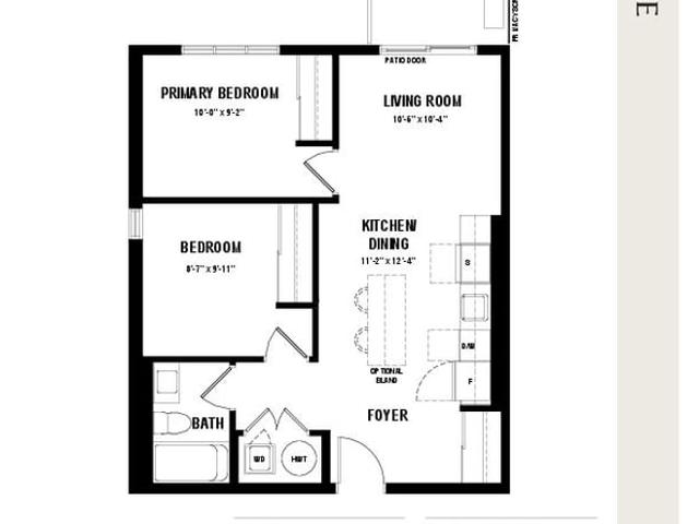 2 Bed 2A