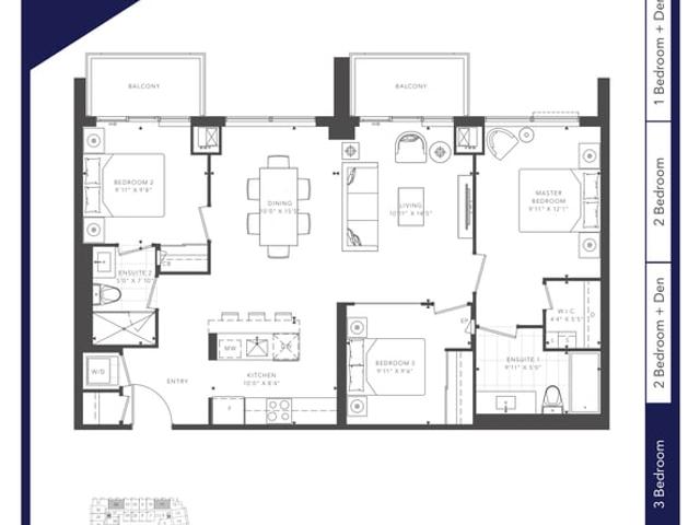 N632 - 2BD3-U North Tower