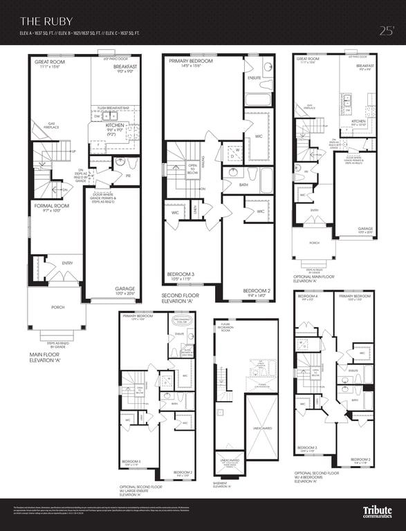 Ruby Condominium Layout Ruby - SD-4, | For Precon @ $929,000 | Condos.ca
