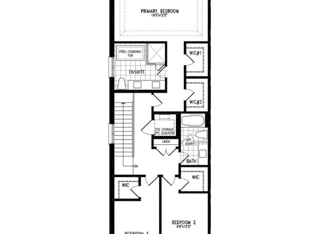 The Claireville - End - Elevation A