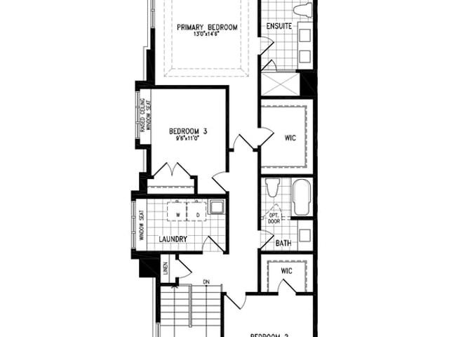 The Crawford - Corner - Elevation B