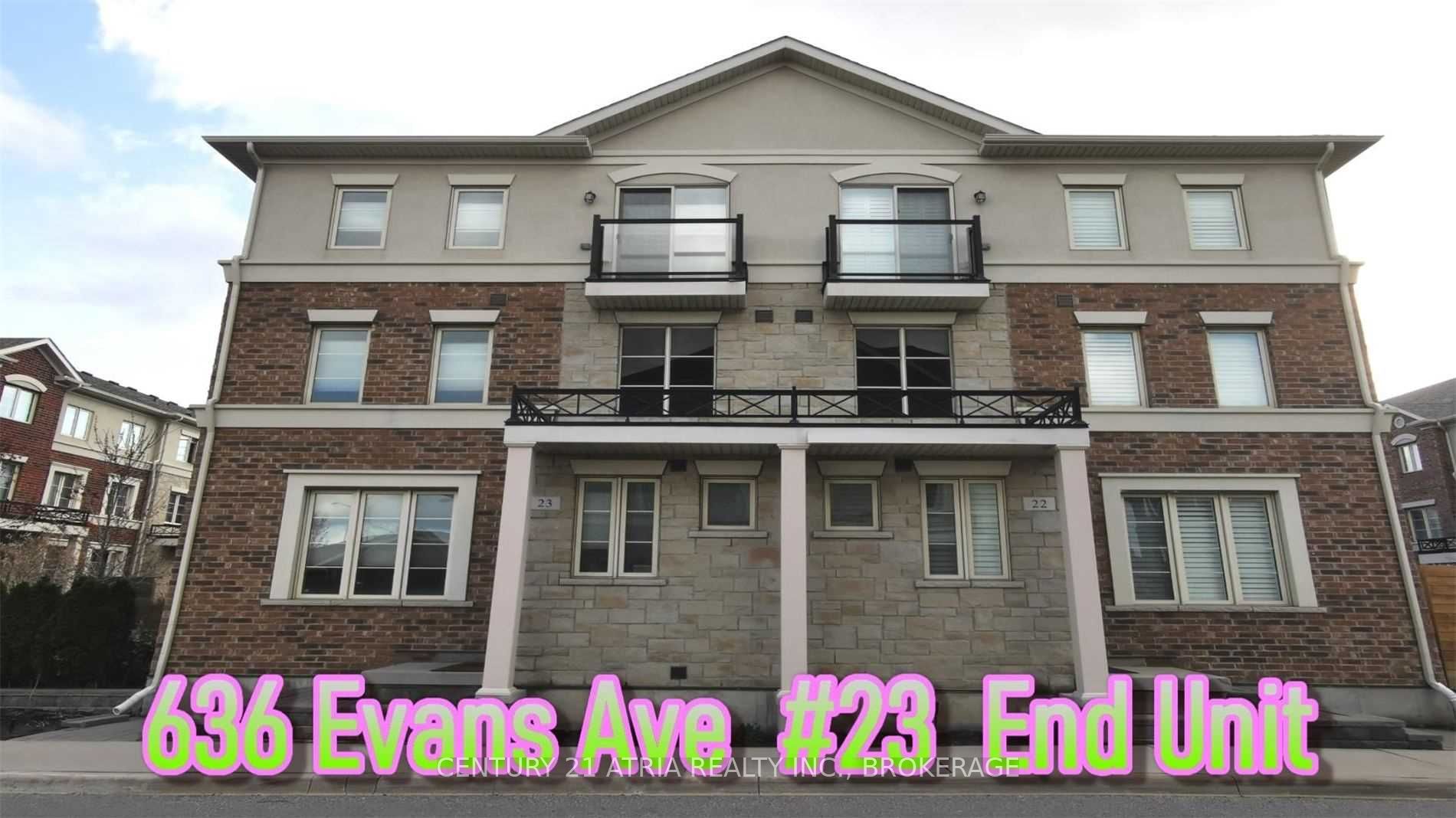 23 636 Evans Ave, Etobicoke Sold, W6043275 Condos.ca