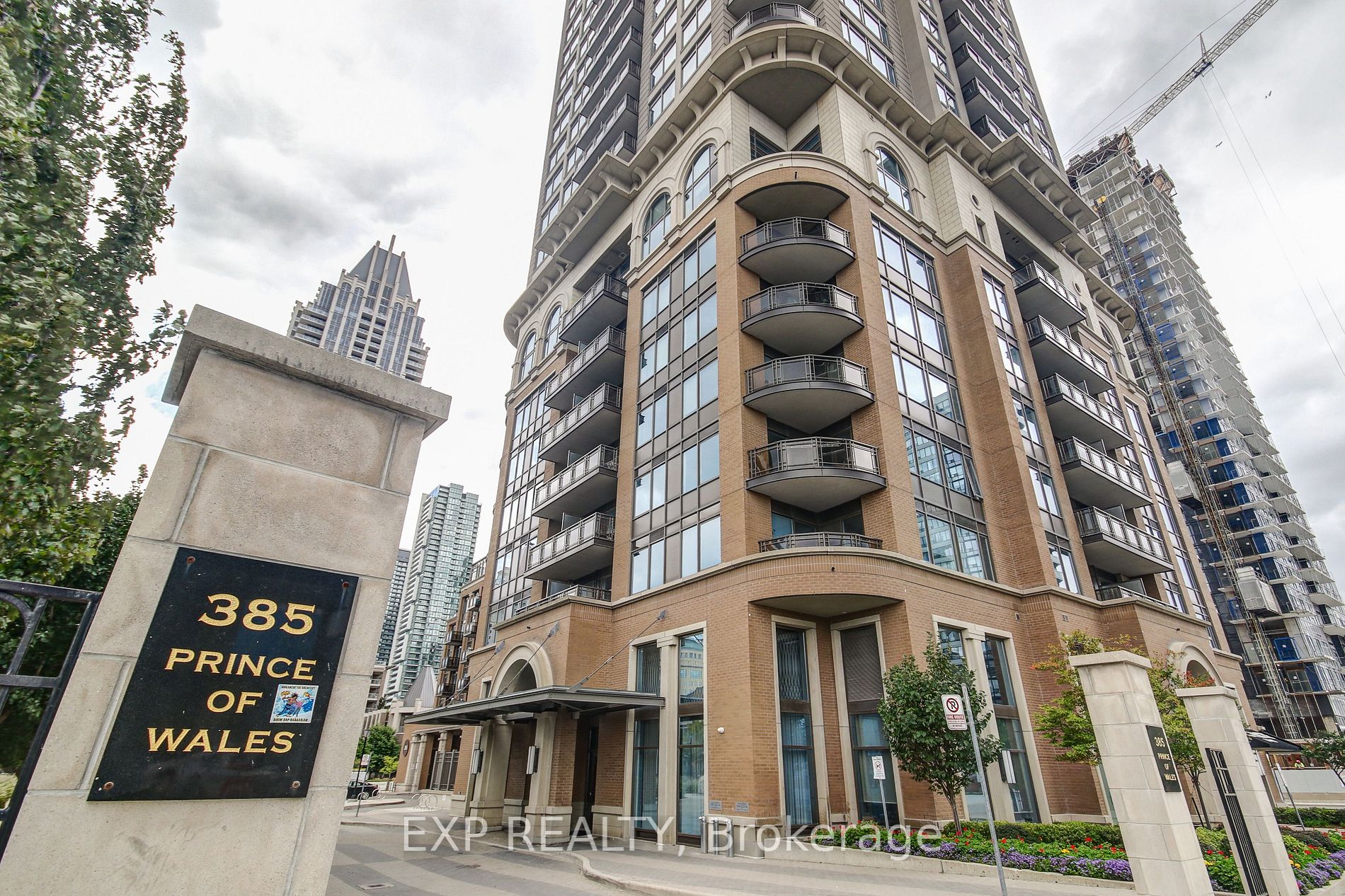1102 385 Prince Of Wales Dr, Mississauga Terminated, W7208108