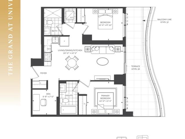2G+D (Floor 36)