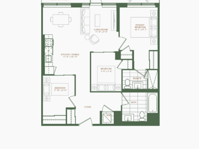 104 (Tower B)